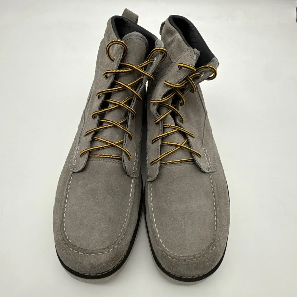 Nike ACG Kingman Moc Toe Gray Suede Chukka Boots 525387-014 Size 13